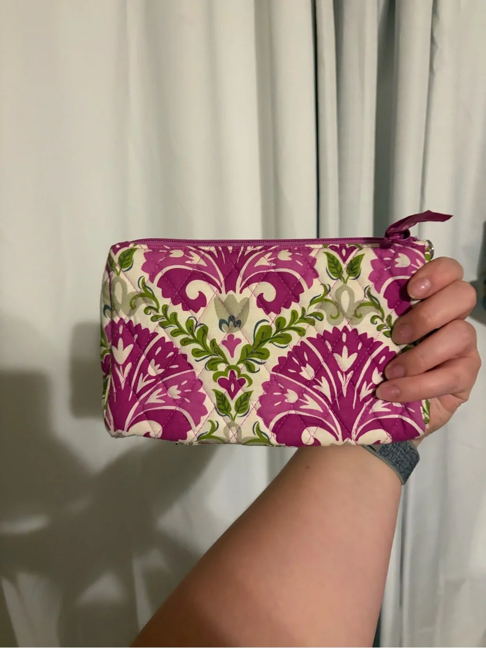 Pink Floral Quilted Crossbody Bag - Vera Bradley